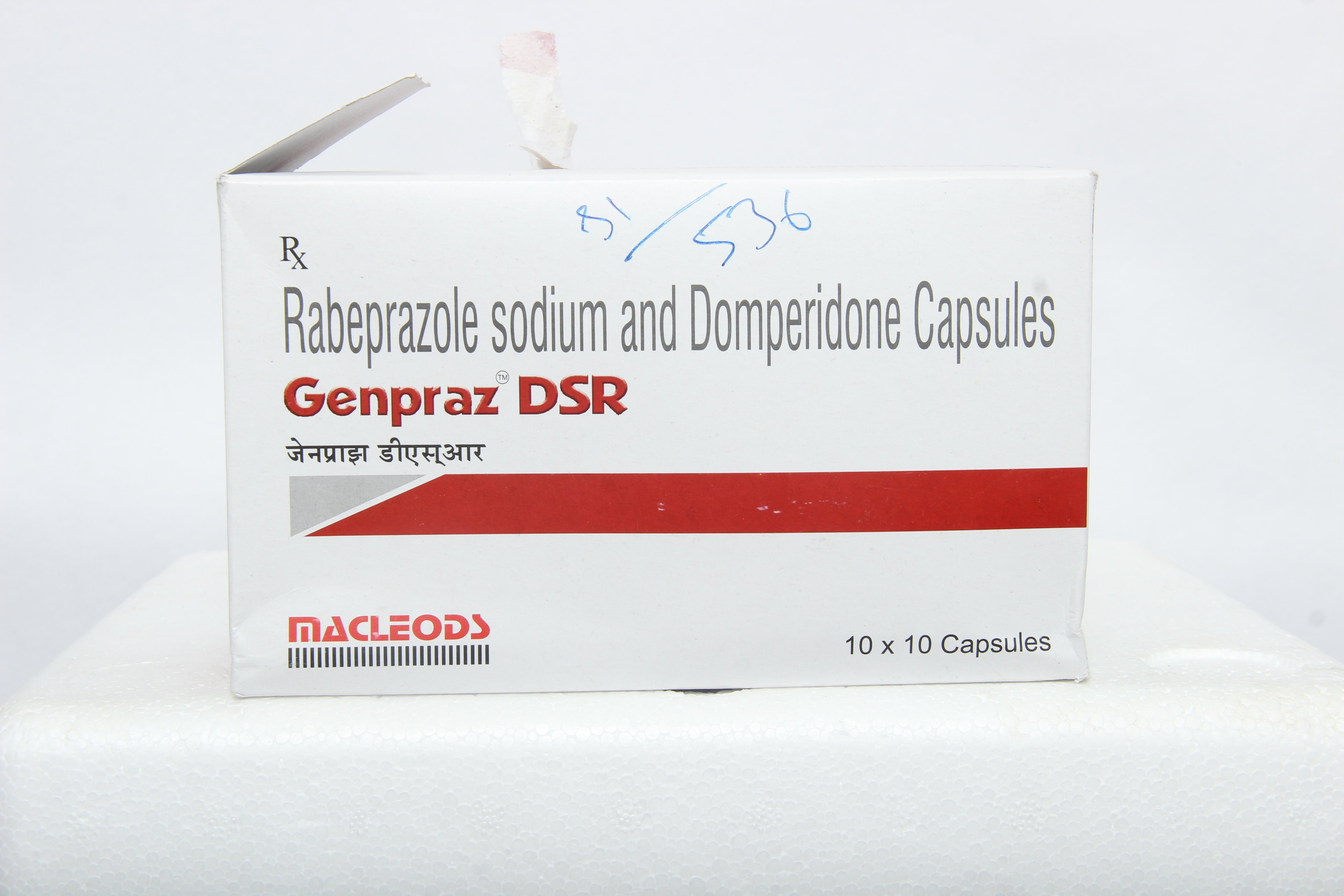 Genpraz DSR Capsule 10's, Pack of 10 Genpraz DSR Capsule 10's, Pack of 10