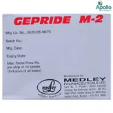 Gepride M 2 Tablet 10's, Pack of 10 TABLETS