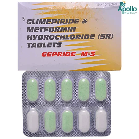 Gepride M-3 Tablet 10's