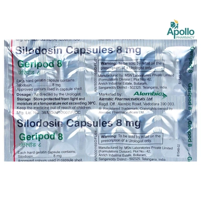 Geripod 8 Capsule 10's, Pack of 10 CAPSULES