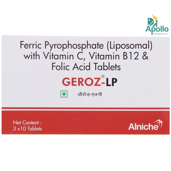 Geroz LP Tablet 10's, Pack of 10