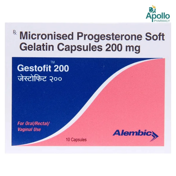 Gestofit 200 Capsule 10's