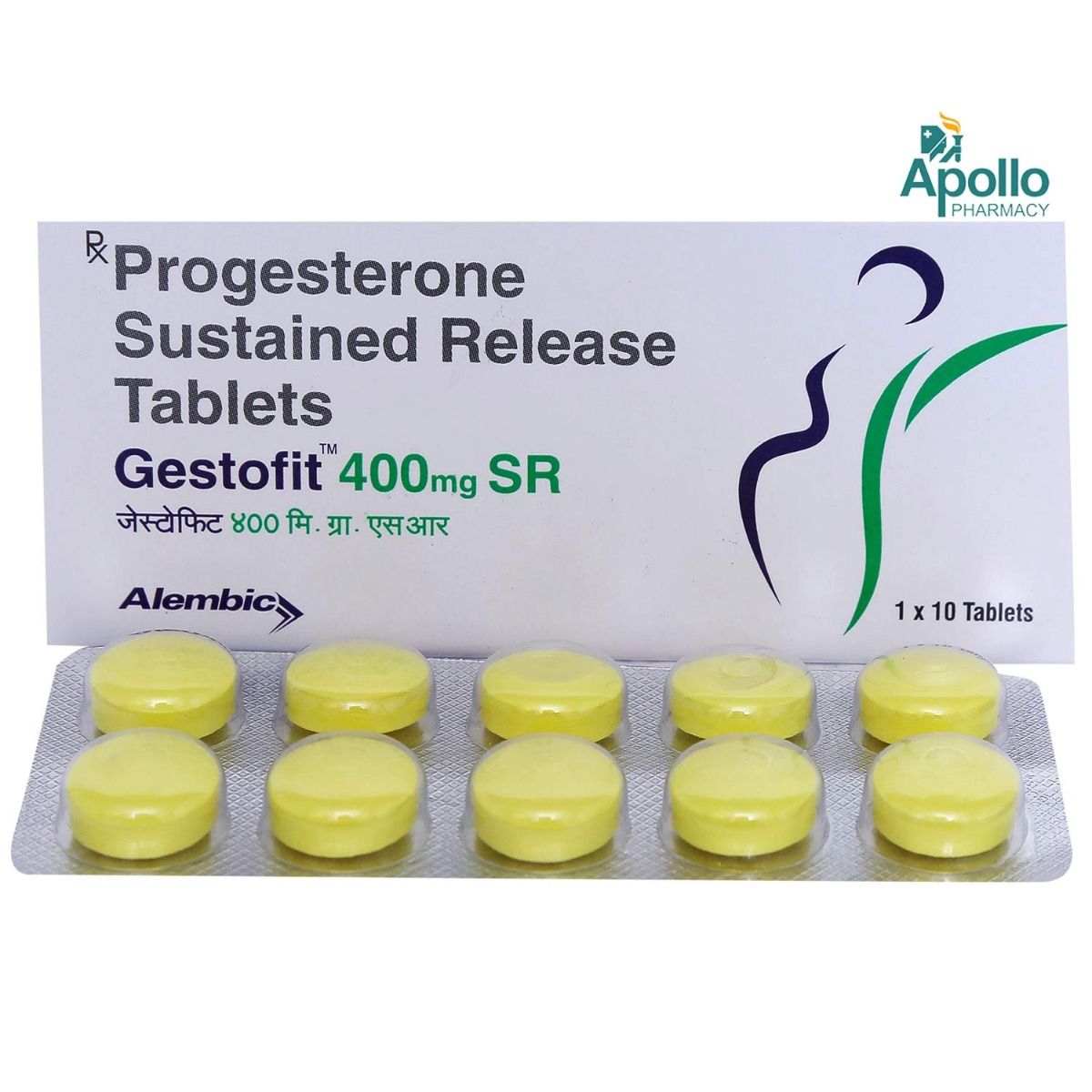 Gestofit 400 mg SR Tablet 10's Price, Uses, Side Effects, Composition