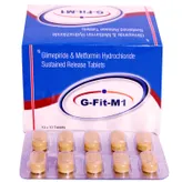 G Fit M 1 Tablet 10's, Pack of 10 TABLETS