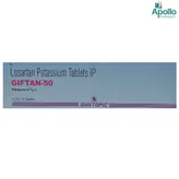 Giftan 50 Tablet 10's, Pack of 10 TABLETS