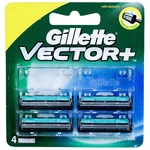 Gillette Vector Plus Cartridge, 4 Count