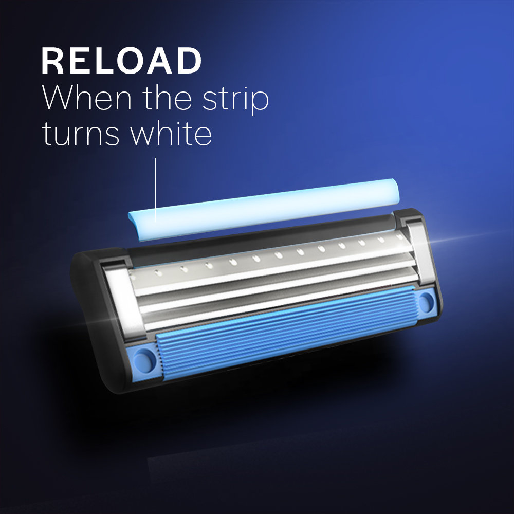 Gillette Mach3 Cartridge, 2 Count, Pack of 1 Gillette Mach3 Cartridge, 2 Count, Pack of 1