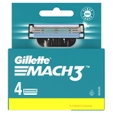 Gillette Mach 3 Cartridge, 4 Count