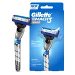 Gillette Mach3 Turbo Razor, 1 Count