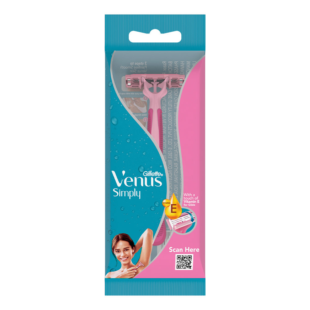 Gillette Simply Venus Women Razor, 1 Count, Pack of 1 Gillette Simply Venus Women Razor, 1 Count, Pack of 1