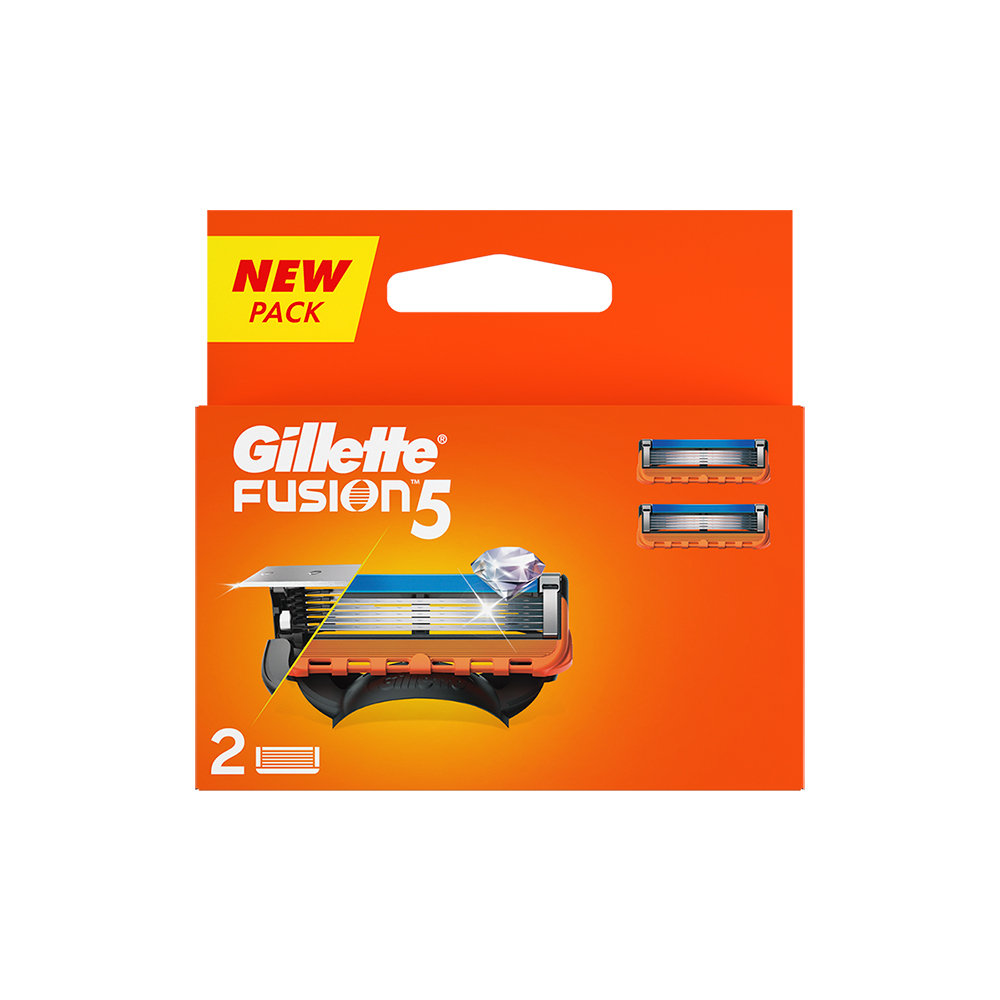 Gillette Fusion 5 Cartridge, 2 Count, Pack of 1 Gillette Fusion 5 Cartridge, 2 Count, Pack of 1