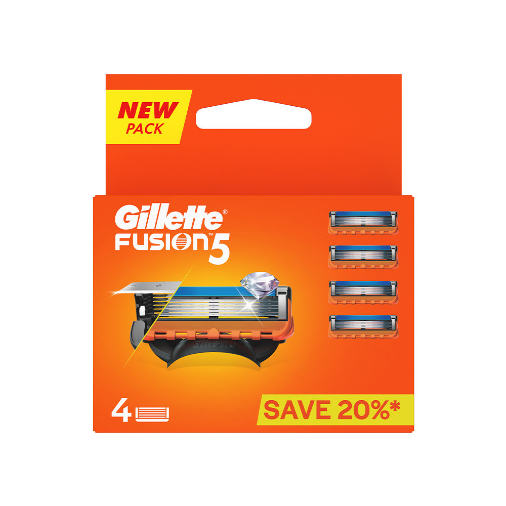 Gillette Fusion5 Cartridge, 4 Count, Pack of 1 Gillette Fusion5 Cartridge, 4 Count, Pack of 1