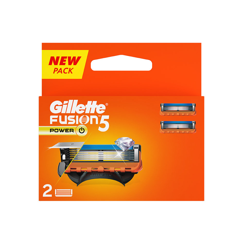 Gillette Fusion 5 Power Cartridge, 2 Count, Pack of 1 Gillette Fusion 5 Power Cartridge, 2 Count, Pack of 1