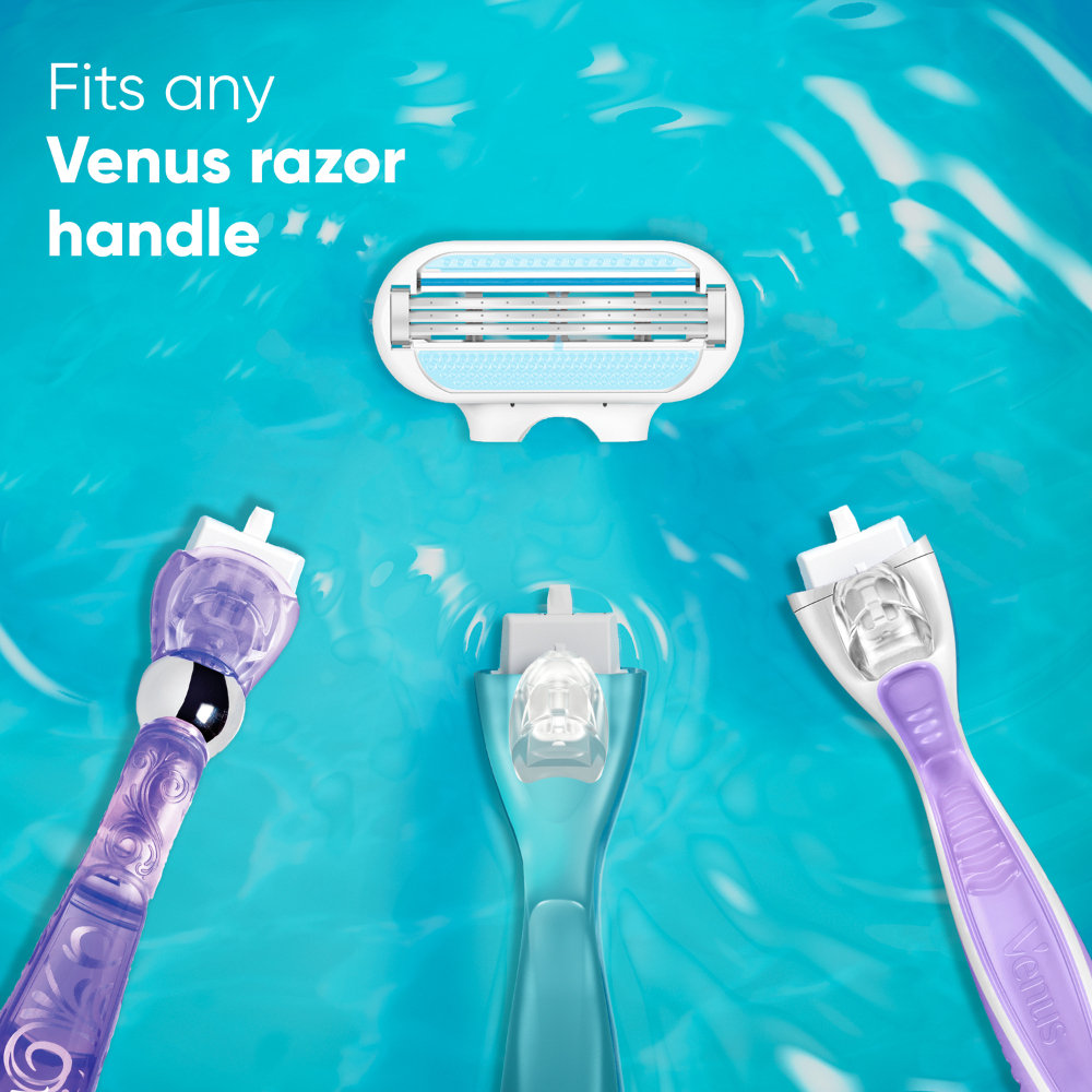 Gillette Venus Smooth Sensitive Razor Cartridges, 2 Count, Pack of 1 Gillette Venus Smooth Sensitive Razor Cartridges, 2 Count, Pack of 1