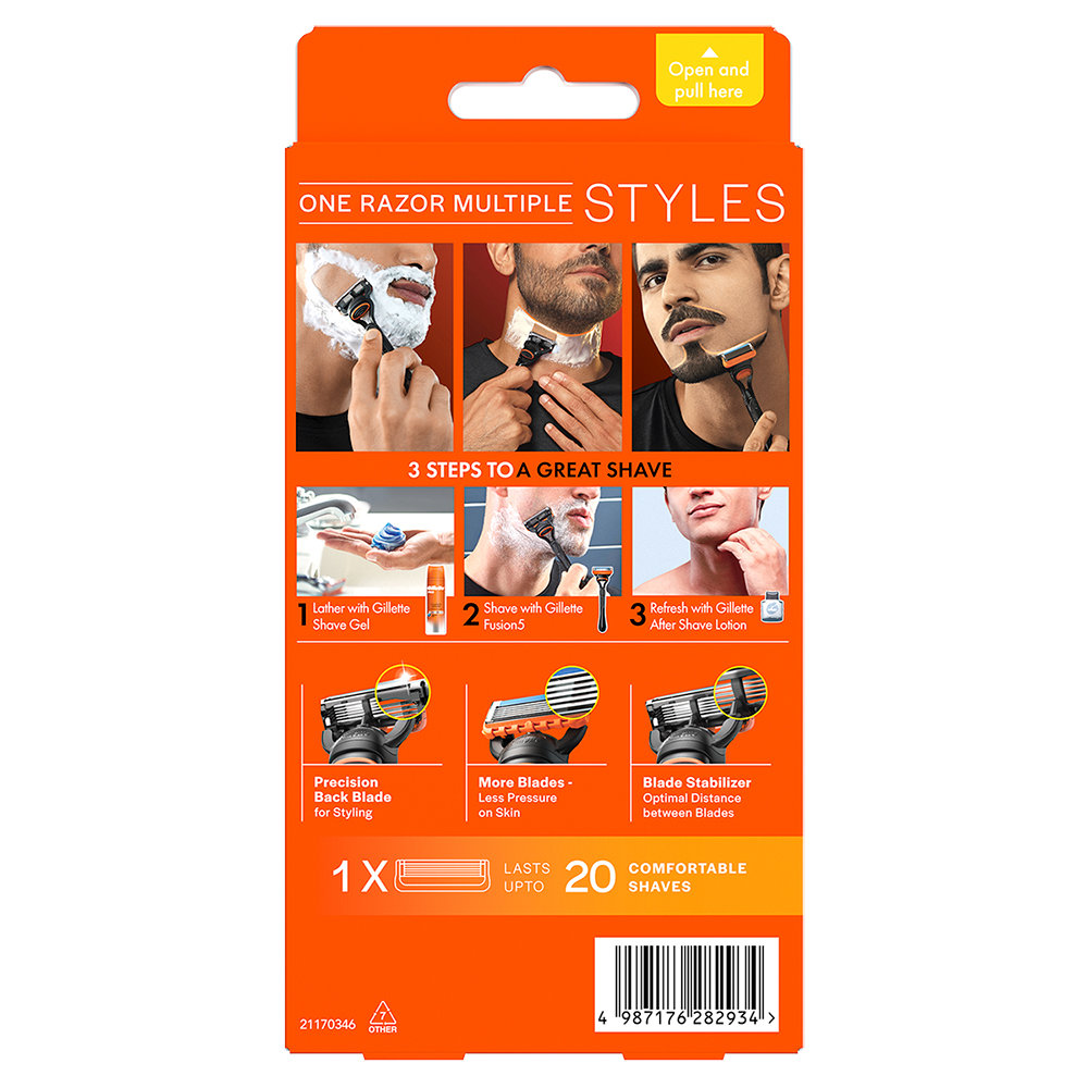 Gillette Fusion5 Proglide Razor, 1 Count, Pack of 1 Gillette Fusion5 Proglide Razor, 1 Count, Pack of 1