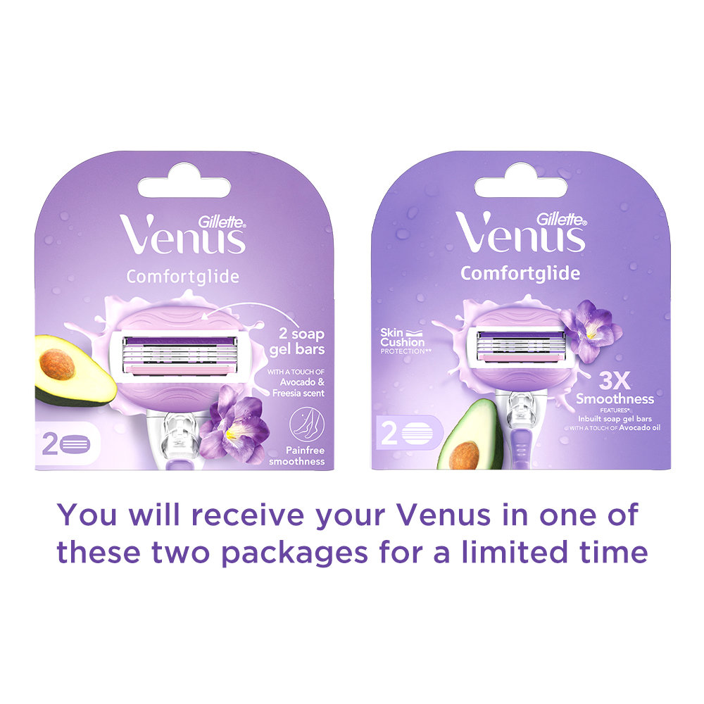 Gillette Venus Comfortglide Cartridge, 2 Count, Pack of 1 Gillette Venus Comfortglide Cartridge, 2 Count, Pack of 1