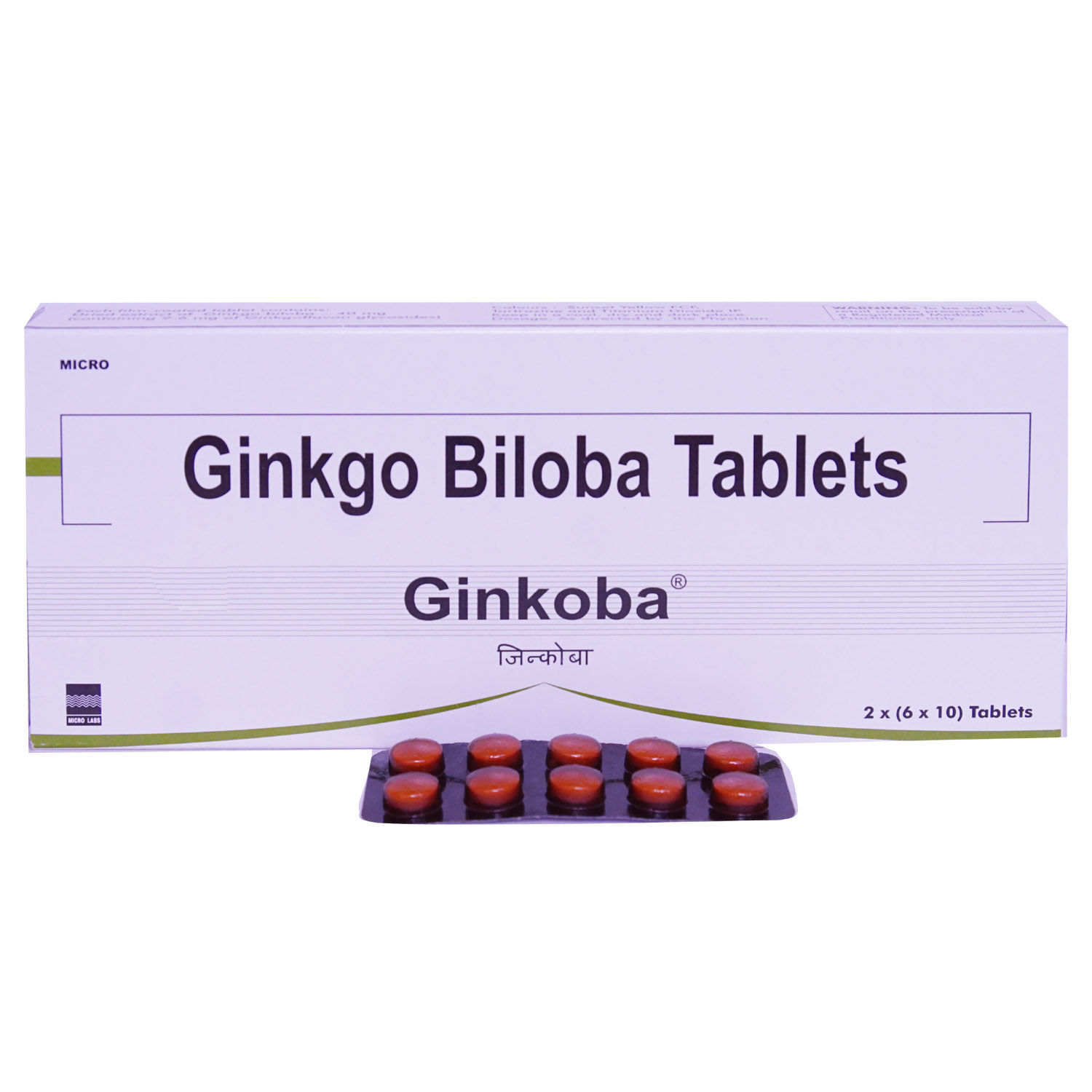 Buy Ginkoba Tablet 10's Online