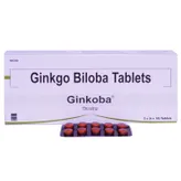 Ginkoba Tablet 10's, Pack of 10 TABLETS