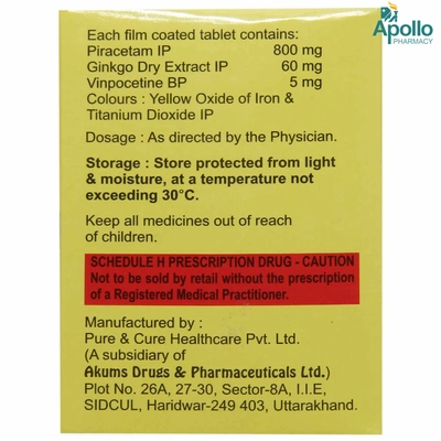 Ginkolyst Tablet 10's, Pack of 10 TABLETS