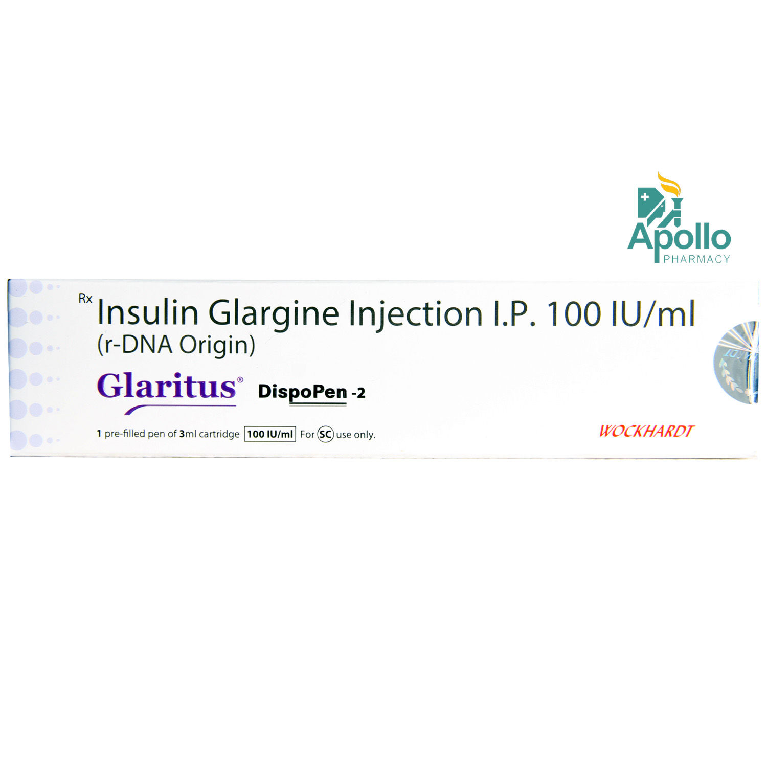 Glaritus Dispopen 3 ml Glaritus Dispopen 3 ml