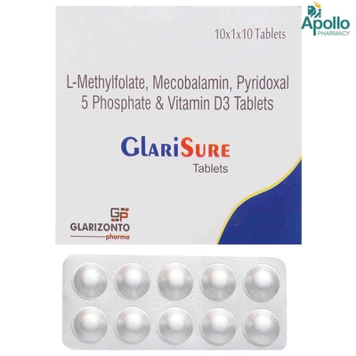 Glarisure Tablet 10's, Pack of 10 TABLETS