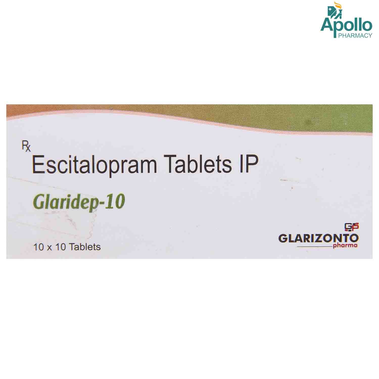 Buy GLARIDEP 10MG TABLET 10'S Online