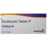 Glaridep 20mg Tablet 10's, Pack of 10 TABLETS