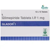 Glador 1 Tablet 15's, Pack of 15 TABLETS