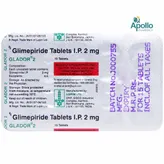 Glador 2 Tablet 15's, Pack of 15 TABLETS