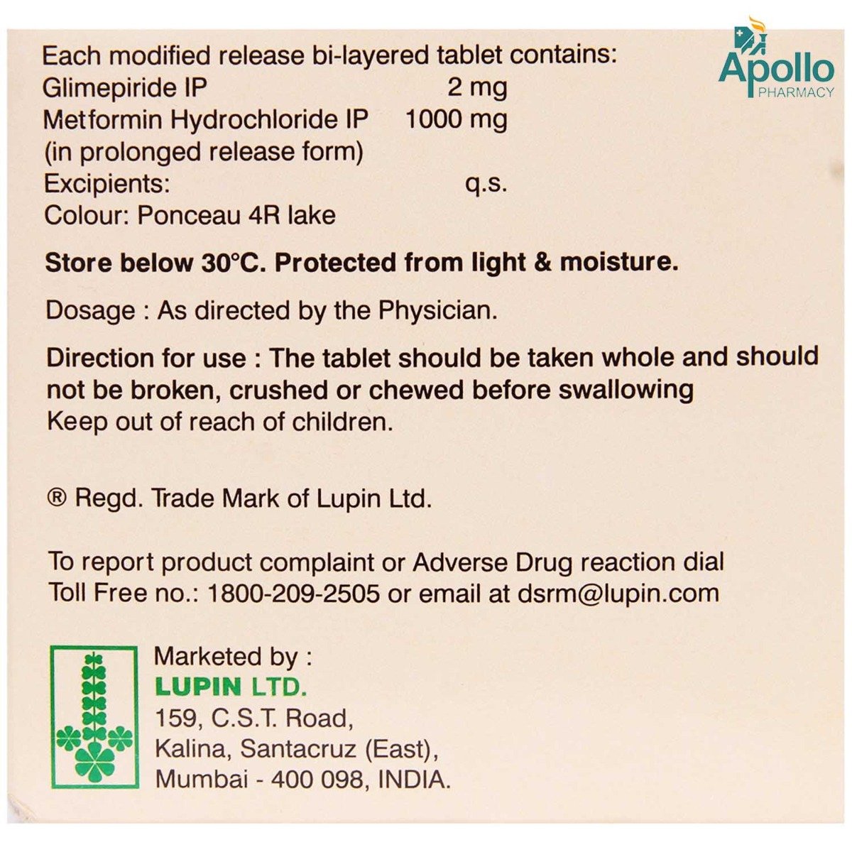 Glador M2 Forte Tablet 15's, Pack of 15 TABLETS Glador M2 Forte Tablet 15's, Pack of 15 TABLETS