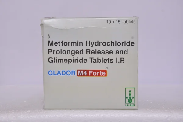 Glador M4 Forte Tablet 15's