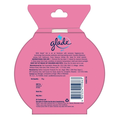 Glade Floral Bouquet Gel, 75 gm, Pack of 1