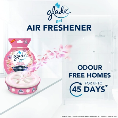 Glade Floral Bouquet Gel, 75 gm, Pack of 1