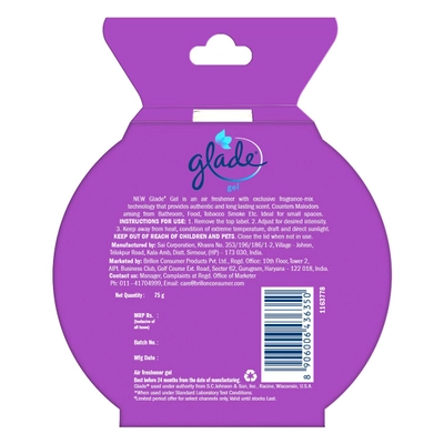 Glade Lavender Bliss Gel, 75 gm, Pack of 1