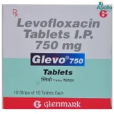 Glevo 750 Tablet 10's, Pack of 10 TABLETS