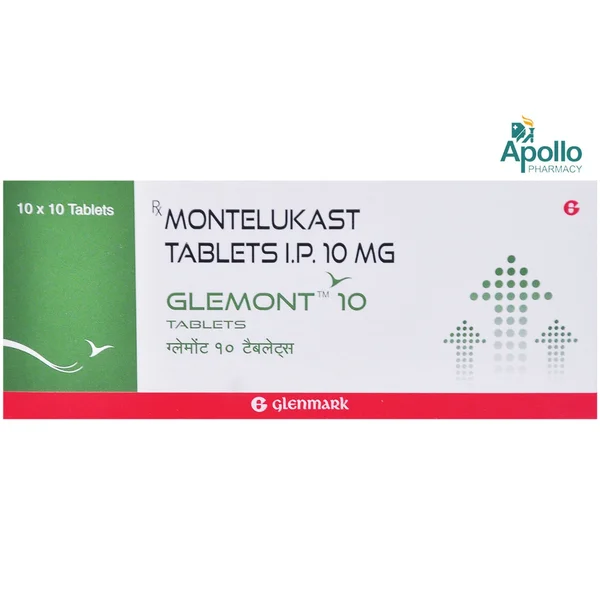 Glemont 10mg Tablet 10's, Pack of 10 TABLETS