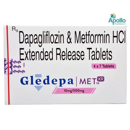 Gledepa Met XR 10/500 Tablet 7's