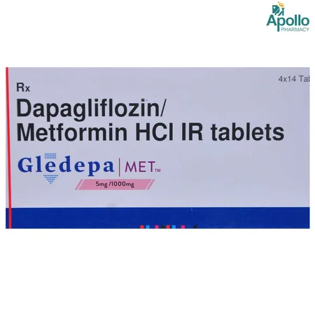 Gledepa Met 5/1000 Tablet 14's
