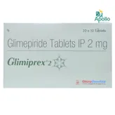 Glimiprex 2 Tablet 10's, Pack of 10 TabletS