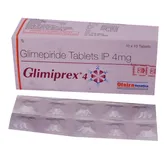 Glimiprex 4 mg Tablet 10's, Pack of 10 TABLETS