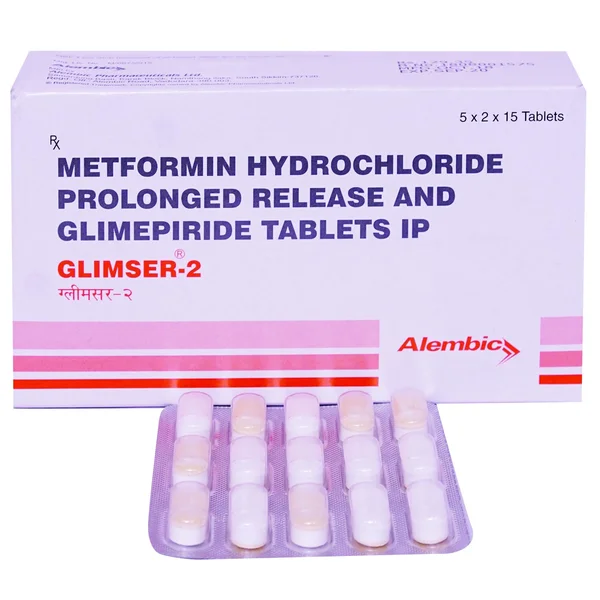 Glimser 2 Tablet 15's