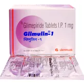 Glimulin-1 Tablet 15's, Pack of 15 TABLETS