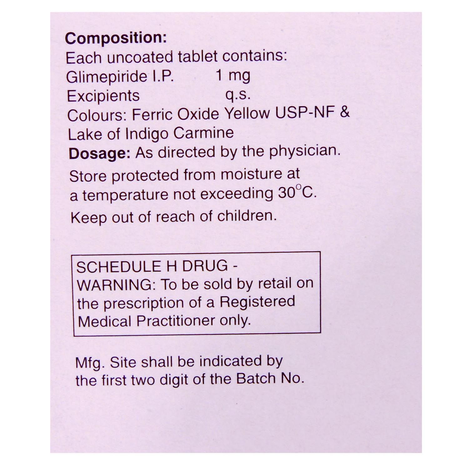 Glimulin-1 Tablet 15's Price, Uses, Side Effects, Composition - Apollo ...