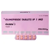 Glisen 1 Tablet 10's, Pack of 10 TABLETS