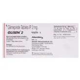 Glisen 2 mg Tablet 10's, Pack of 10 TABLETS