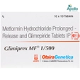 Glimiprex MF 1/500 Tablet 10's