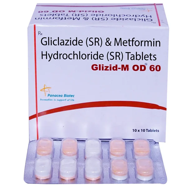 Glizid M OD 60 Tablet 10's