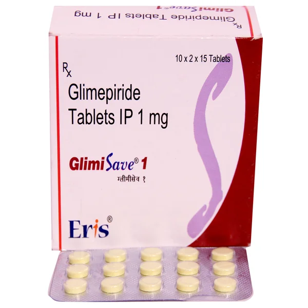 Glimisave 1 Tablet 15's