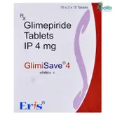 Glimisave 4 Tablet 15's, Pack of 15 TABLETS