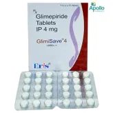 Glimisave 4 Tablet 15's, Pack of 15 TABLETS